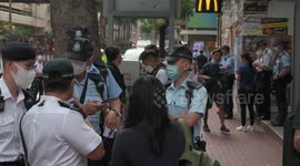 Activists demonstrate in Hong Kong as China and Hong Kong celebrate anniversaries