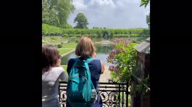 Princess Diana statue opened to the public for first time at Kensington Palace