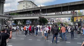 Thailand protest movement continues as groups surround government house