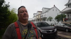 2nd alarm house fire - Fire Chief interview, kulpmont, Pennsylvania