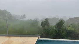 Tropical storm Elsa strengthens into hurricane in Barbados