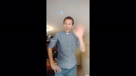 TikTok vicar performs cheesy dance and invites others to join in