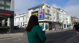 New gorilla billboard in Brighton targets Matt Hancock to the amusement of locals and day trippers alike
