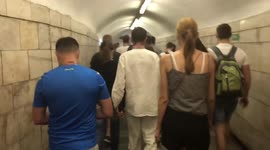 Atmosphere in Kyiv, Ukraine ahead of England vs Ukraine match