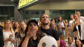 Shock and disappointment in Kyiv as England thrash Ukraine in Euro 2020 match