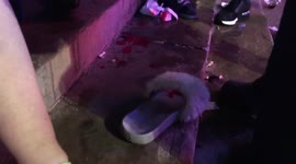 Young woman injures her foot on broken glass at England fans’ celebrations following 4-0 win against Ukraine in the Euro 2020 match