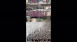 A Clear Glass of Refreshing, Bubbly Sparkling Water Close Up
