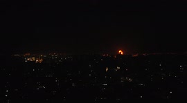 Israeli air strike hits northern Gaza late on Saturday
