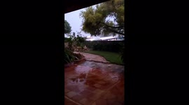 Puerto Rico: tropical storm Elsa brings strong winds through Caribbean Sea