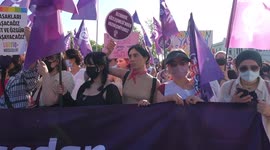 Protest Against Turkey's Withdrawal From Istanbul Convention