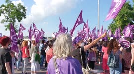 Protest Against Turkey's Withdrawal From Istanbul Convention
