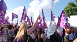 Protest Against Turkey's Withdrawal From Istanbul Convention