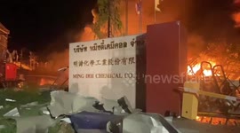 Thailand factory explosion injures 12 as thousands of residents are evacuated