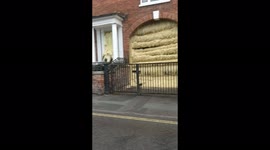 Foam sweet foam: UK house filled with concrete foam to prevent its collapse