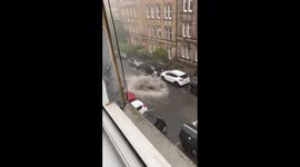 UK: Thunderstorm Batters Edinburgh And Causes Flash Flooding 3