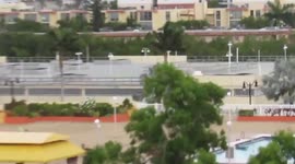 US: Strong Wind Blows As Tropical Storm Elsa Approaches Florida