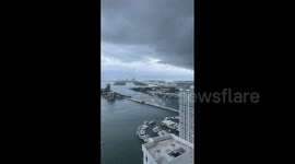 US: Thick Cloud Of Tropical Storm Elsa Moves Into Florida Keys