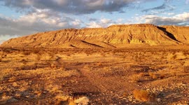 Nevada high desert and rugged mountains along a lonely highway near Red Rock Canyon