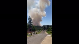 Wildfire in Spokane, Washington prompts evacuation