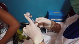 The President of Indonesia Joko Widodo encourages acceleration of Covid-19 vaccination in Indonesia