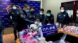Bangkok police seize two trucks full of banned sex toys