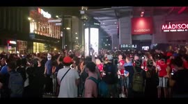 Canada: Police Use Tear Gas To Disperse Hockey Fans In Downtown Montreal 3