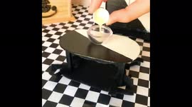 Have you seen the smallest lazy cake? If not , then watch this video !