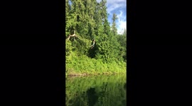 'Evening Adventures in Whistler | Ziplining Over Secret Lake'