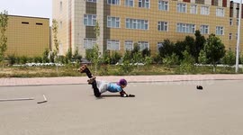 'Inspirational Compilation of Hockey-Loving Kids Learning from Falling '