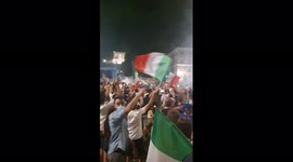 Euro 2020: Italy Fans Celebrate Win Over Spain, Reaching Final 4