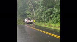 US: Aftermath Of Storm In Northern And Central Connecticut