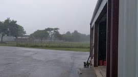 Rainstorm in Red Oak, Texas on the afternoon of July 5th