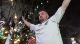 Fans go wild in Birmingham as England score against Denmark in Euro 2020 Semi Finals