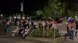 England fans celebrate