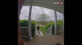 'Nest Doorbell Camera Captures Kentucky Man's Oopsie Moment'