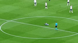 Remote-controlled car delivers match ball during England-Denmark semi-final