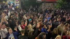 Manchester goes mad as England go through to the EURO 2020 final
