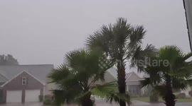 Tropical Storm Elsa lashes South Carolina with rain
