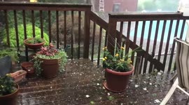 US: Tropical Storm Elsa Approaches New Jersey Bringing Golf Ball-Sized Hail 3