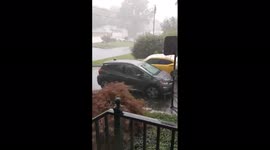 US: Tropical Storm Elsa Approaches New Jersey Bringing Golf Ball-Sized Hail 2