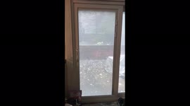 US: Tropical Storm Elsa Approaches New Jersey Bringing Golf Ball-Sized Hail