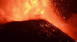 Violent paroxysm erupts in Mount Etna
