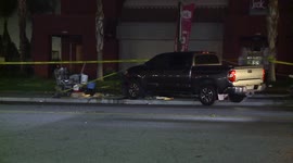 Pickup Truck Shears Large Power Pole In Front of Jack N The Box Restaurant Causing Power Outage to Several City Blocks