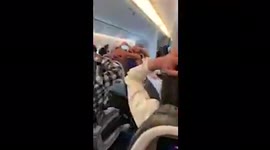 US: AA2289 Passengers Ordered To Put Their Hands Over Heads As Security Boards The Plane