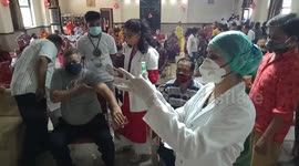 Vaccination drive in Rajasthan amid deadly Covid wave and India vaccine shortage