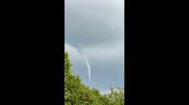 Darlington 'tornado': Dramatic funnel-cloud spotted in northern England