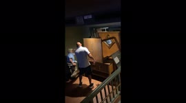 Rush to block doors with furniture after shooting near Knott’s Berry Farm, California