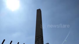 Historical landmark in Sao Paulo, Brazil