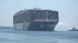 Egypt to release megaship impounded over Suez blockage