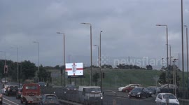 Big Advertising Sign In Whalebone Lane In Essex Shows Support For England